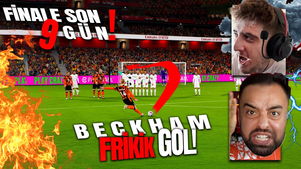 BECKHAM ŞAMPİYONLUK İÇİN 34 METRE FRİKİK GOLÜ ! SON 9 MAÇ !!! EL Pesico 2026! Ümidi vs Emjan