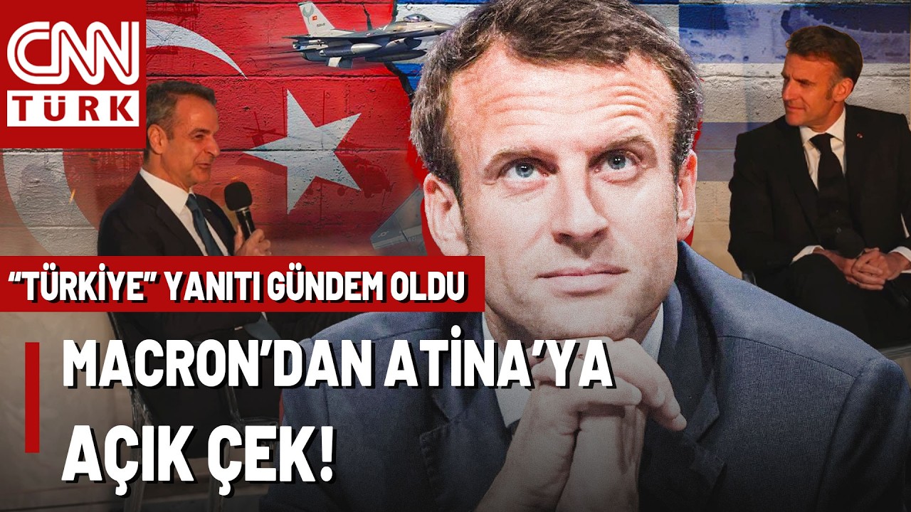 Macron'un Bu Sözleri Kriz Yarattı! "Türkiye" Sorusuna Bakın Ne Yanıt Verdi...