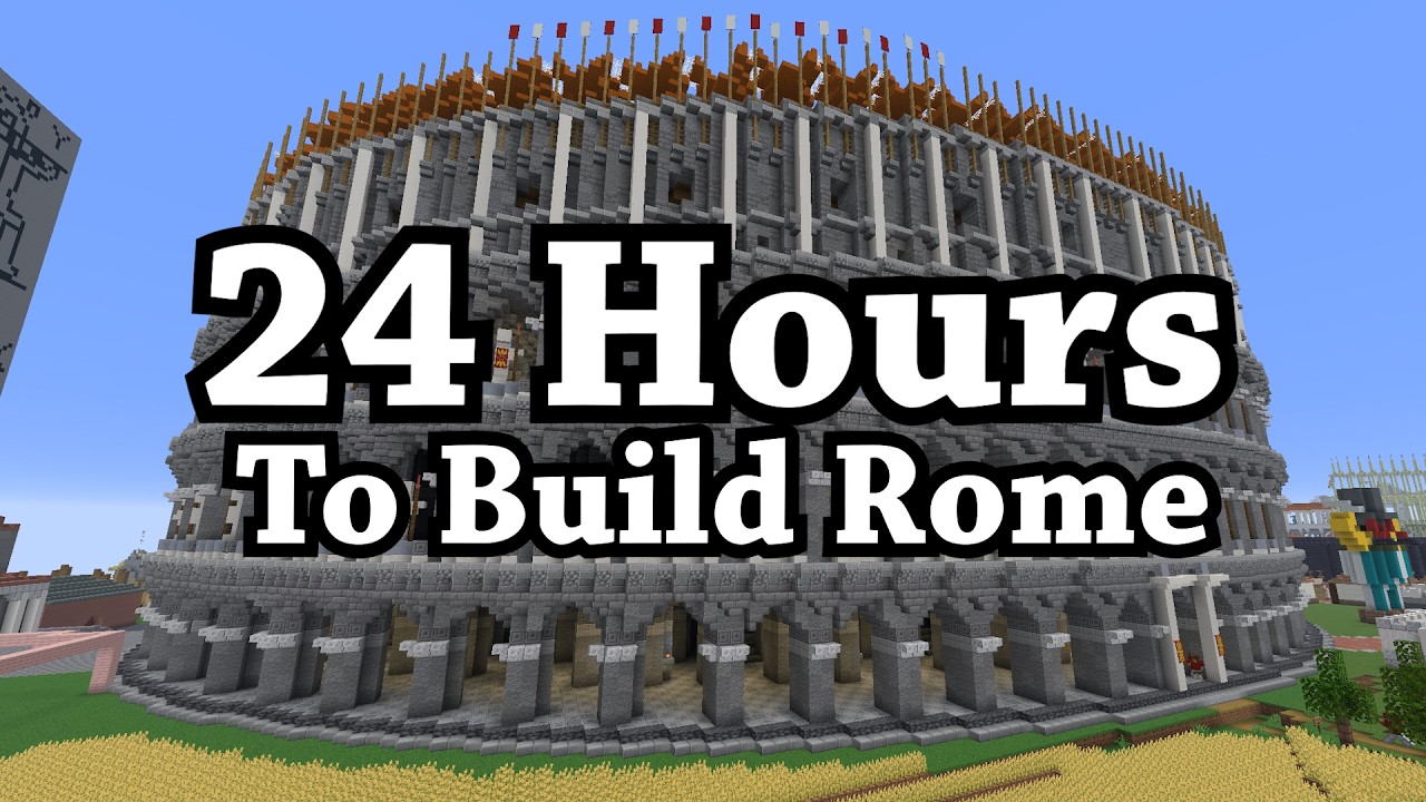 Rome wasn't built in a day: Can we do it in Minecraft?