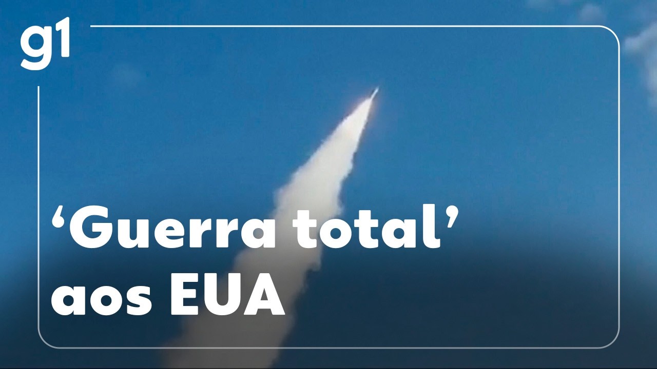 Irã declara 'guerra total' aos EUA #g1