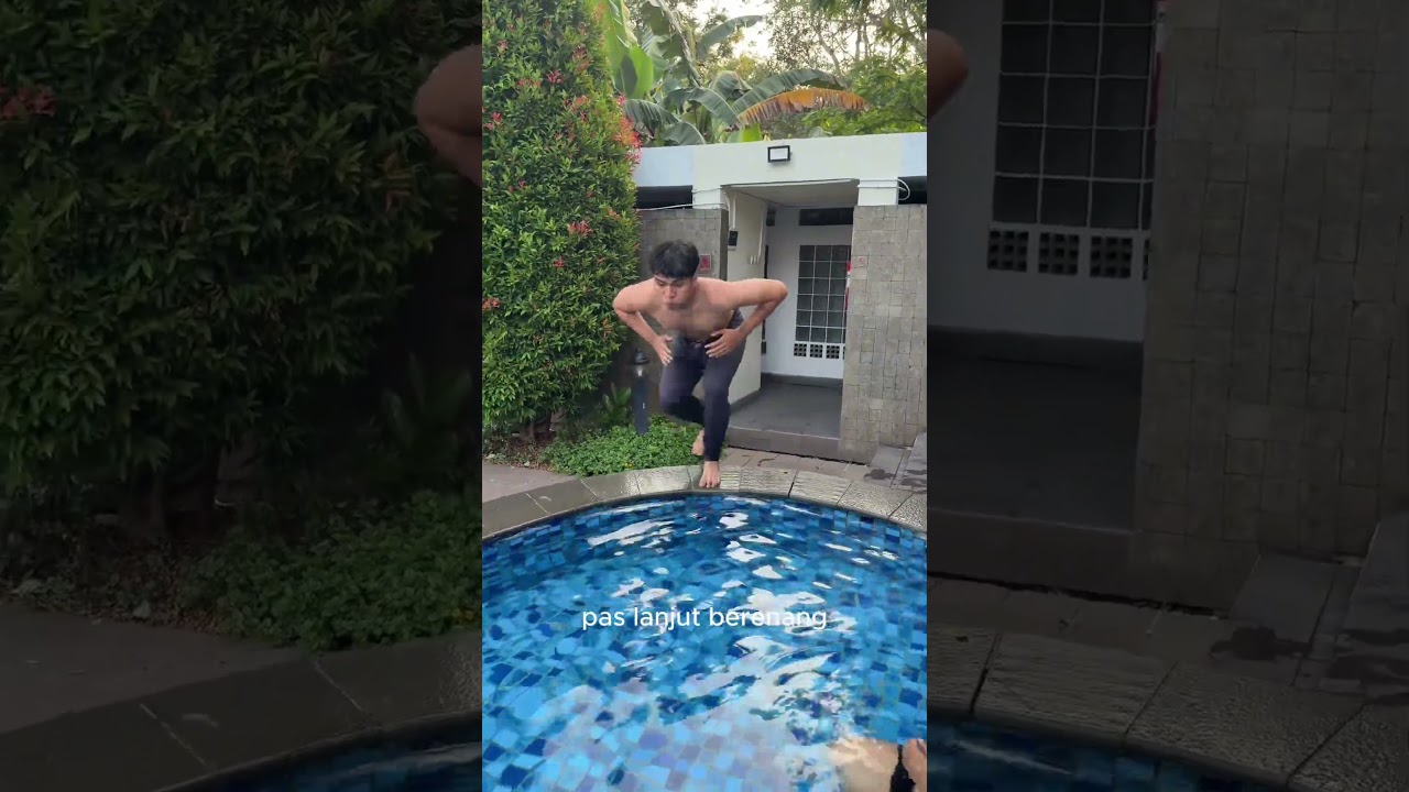 FADIL SALAH MASUK KOLAM