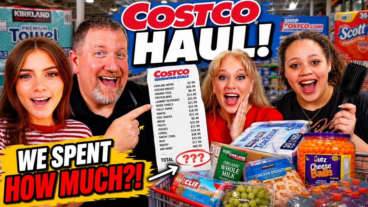 Massive Costco Haul for Our Large Family! (We Spent How Much!?)