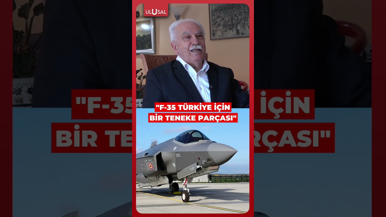 Doğu Perinçek: "F-35, Türkiye için teneke parçası" #shorts #f35 #keşfet