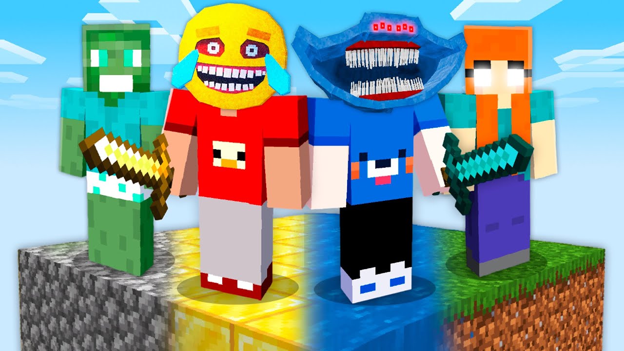 DESCOBRI que meus AMIGOS SÃO MONSTROS no minecraft