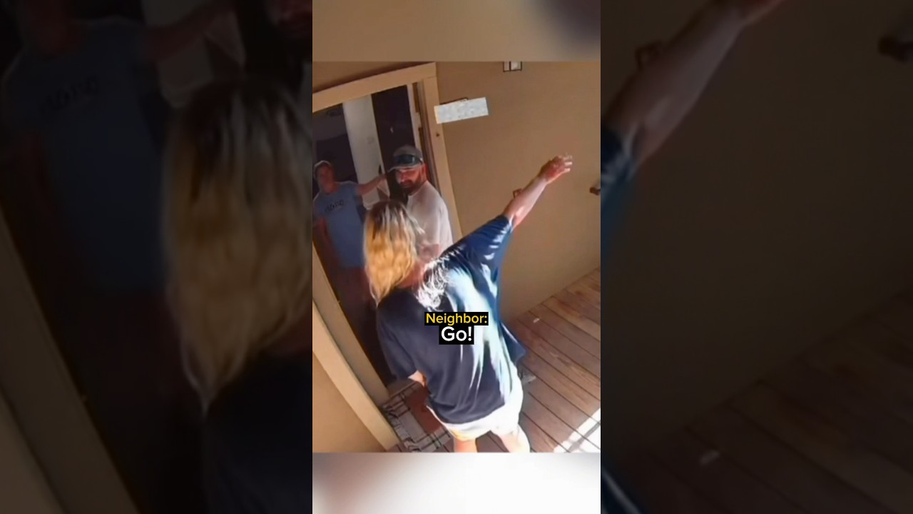 Neighbor Gets Involved During a Domestic Dispute… - Published by Crisis Cams