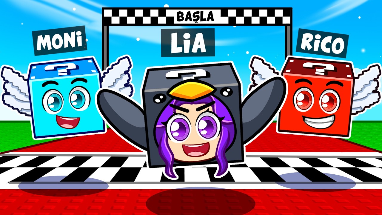 GUGUGAGA PENGUIN olarak LUCKY BLOCK Dönüştüm - Roblox