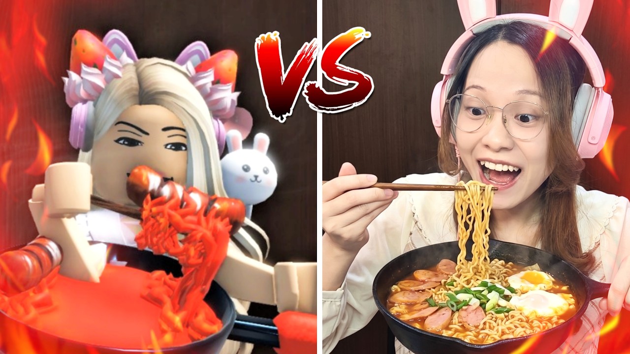 Bisa Mukbang di Roblox?! [Mukbang Game Roblox]