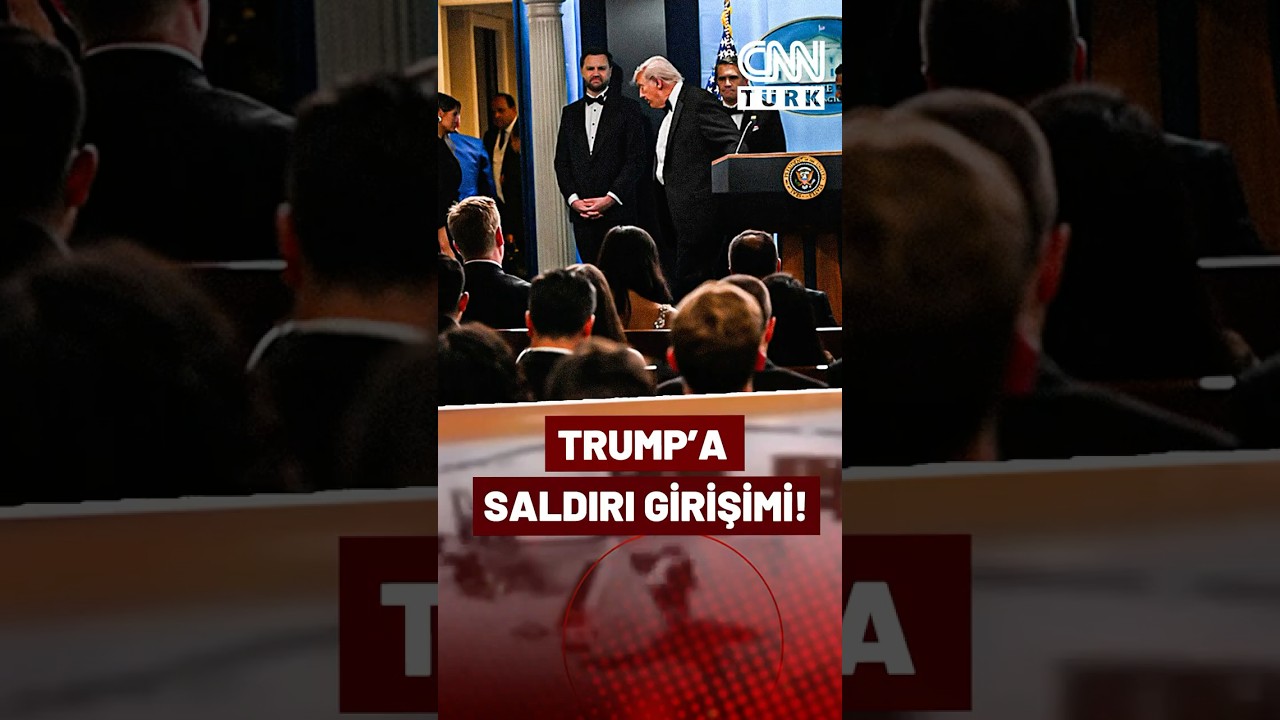 ABD'de Sıcak Gece! Beyaz Saray'da Silahlar Konuştu: Trump'ın Yemeğinde Silahlı Saldırı