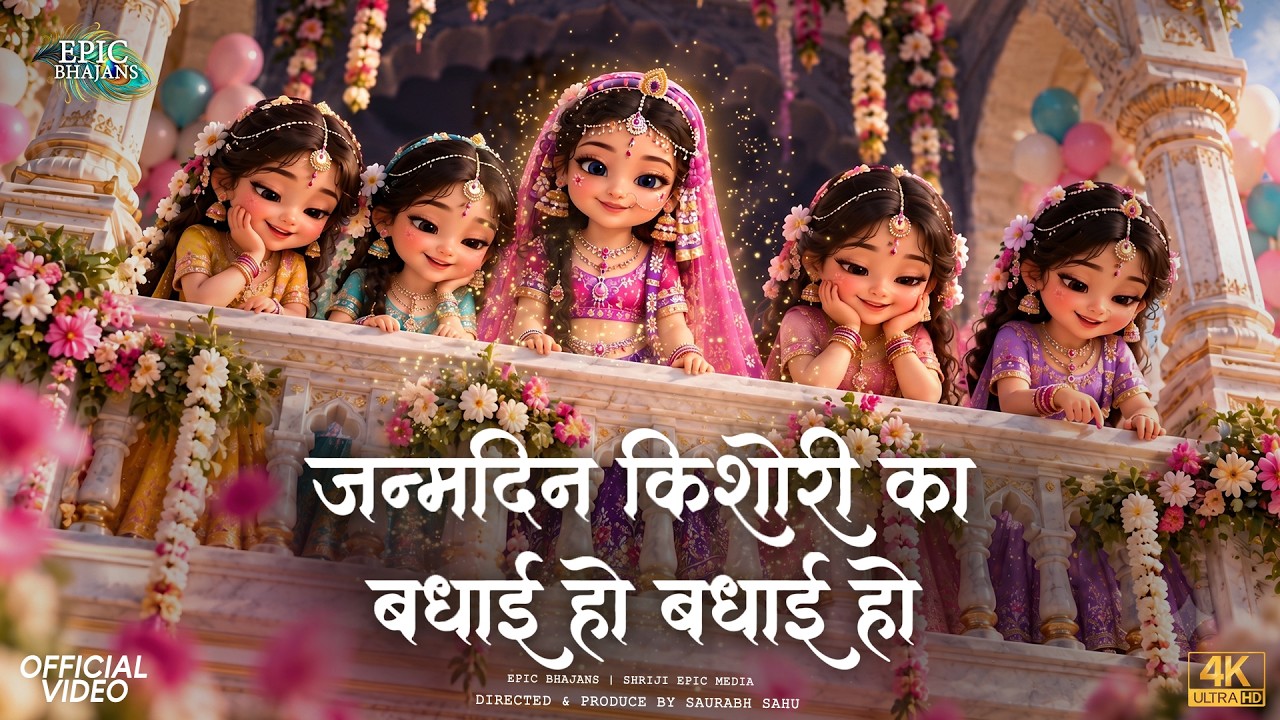जन्मदिन किशोरी का बधाई हो | Radha Ji Birthday Song | Saurabh Sahu | Radha Ashtami Epic Bhajan