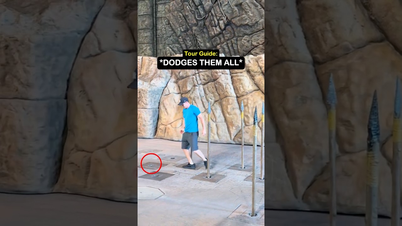Tour Guide Takes on the Spear Trap