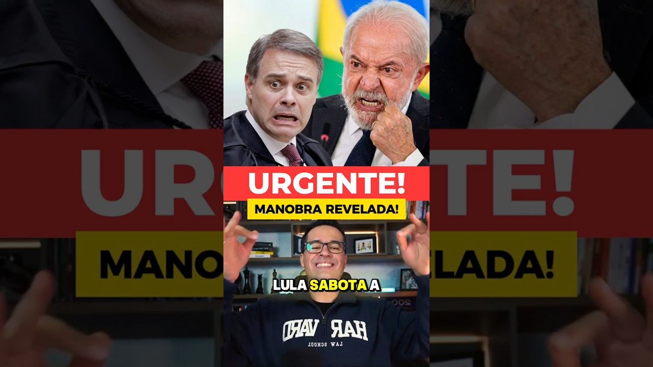 LULA TENTA SUFOCAR ANDRÉ MENDONÇA! 🎯