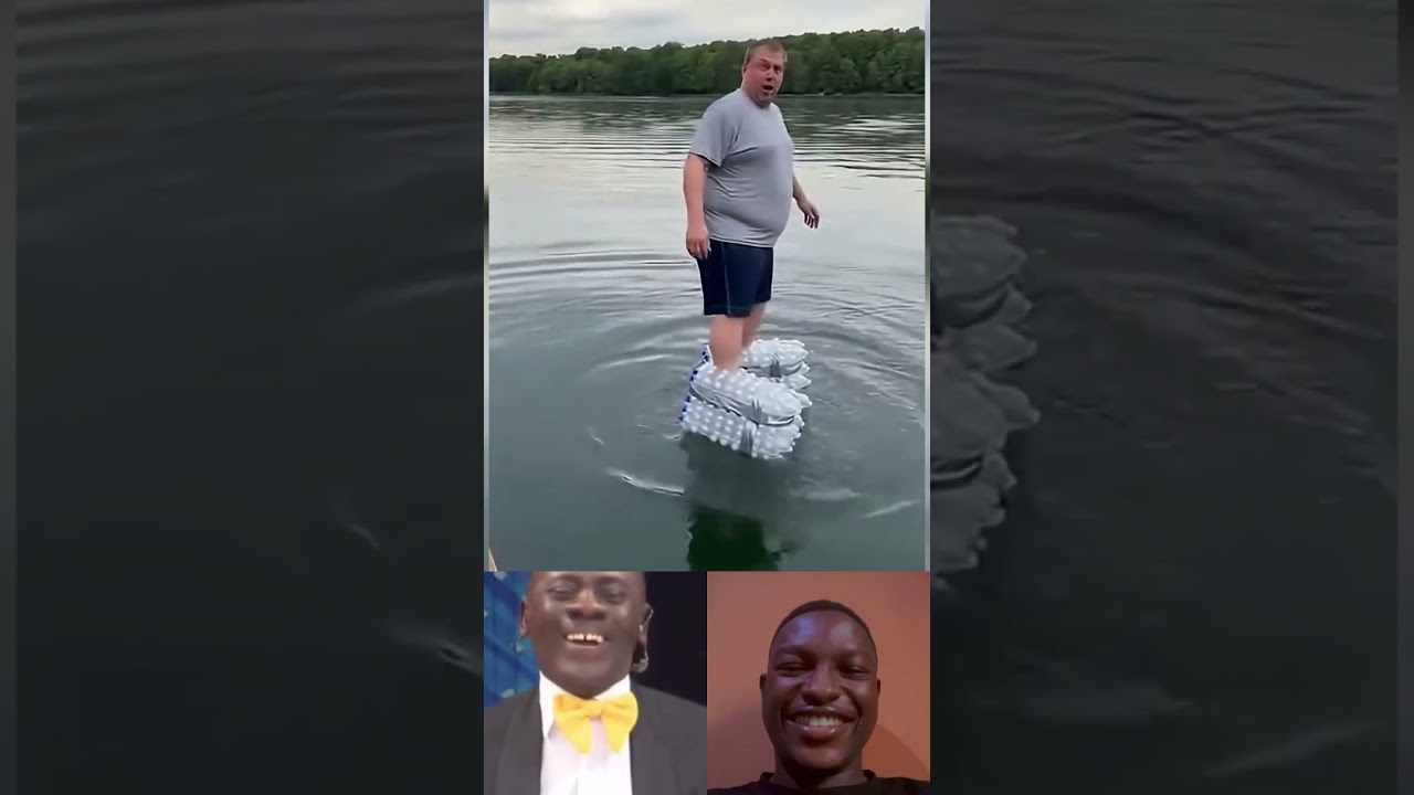 Time to walk on water 😂 - wait for it