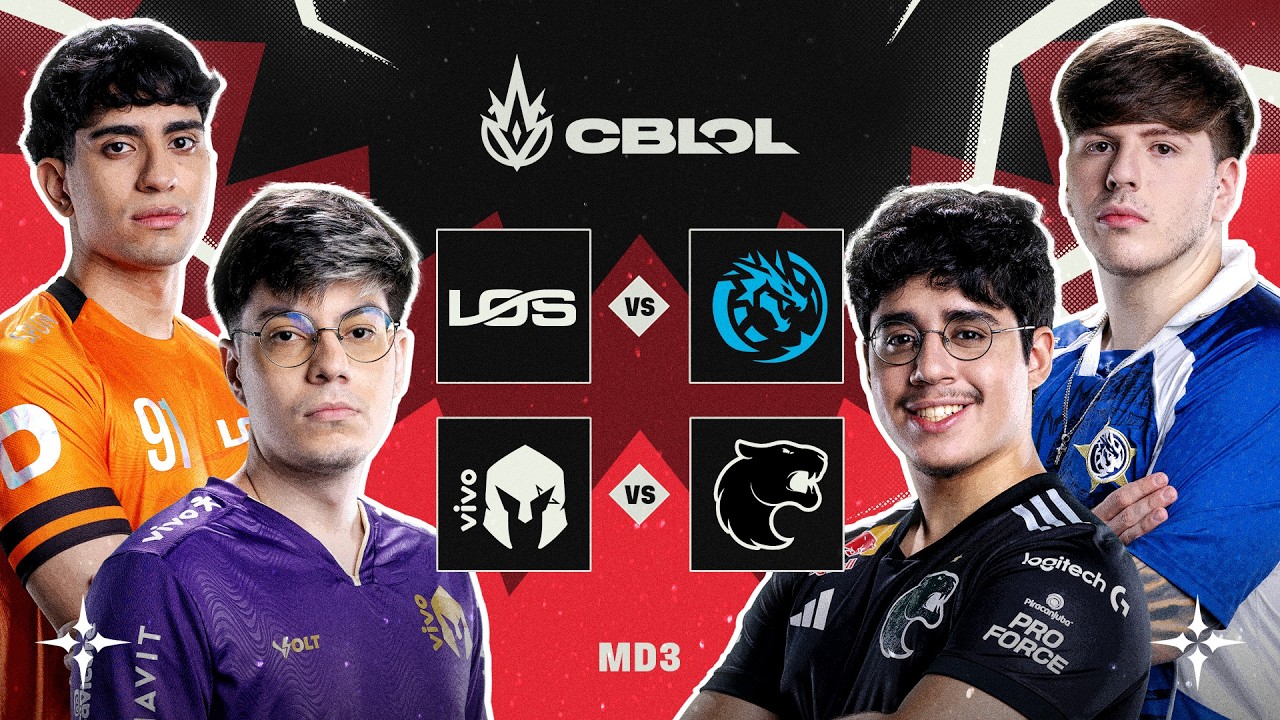 LOS x LEV | VKS x FUR | CBLOL 2026 - 1ª Etapa | Fase Regular - Dia 4