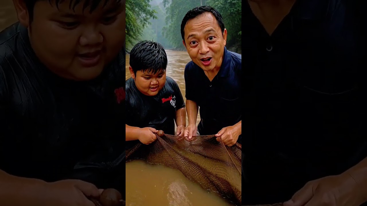 Bakar ikan disungai