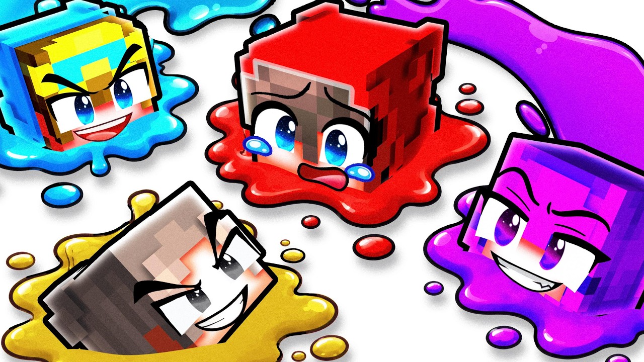Minecraft, But it’s a COLOR WAR..