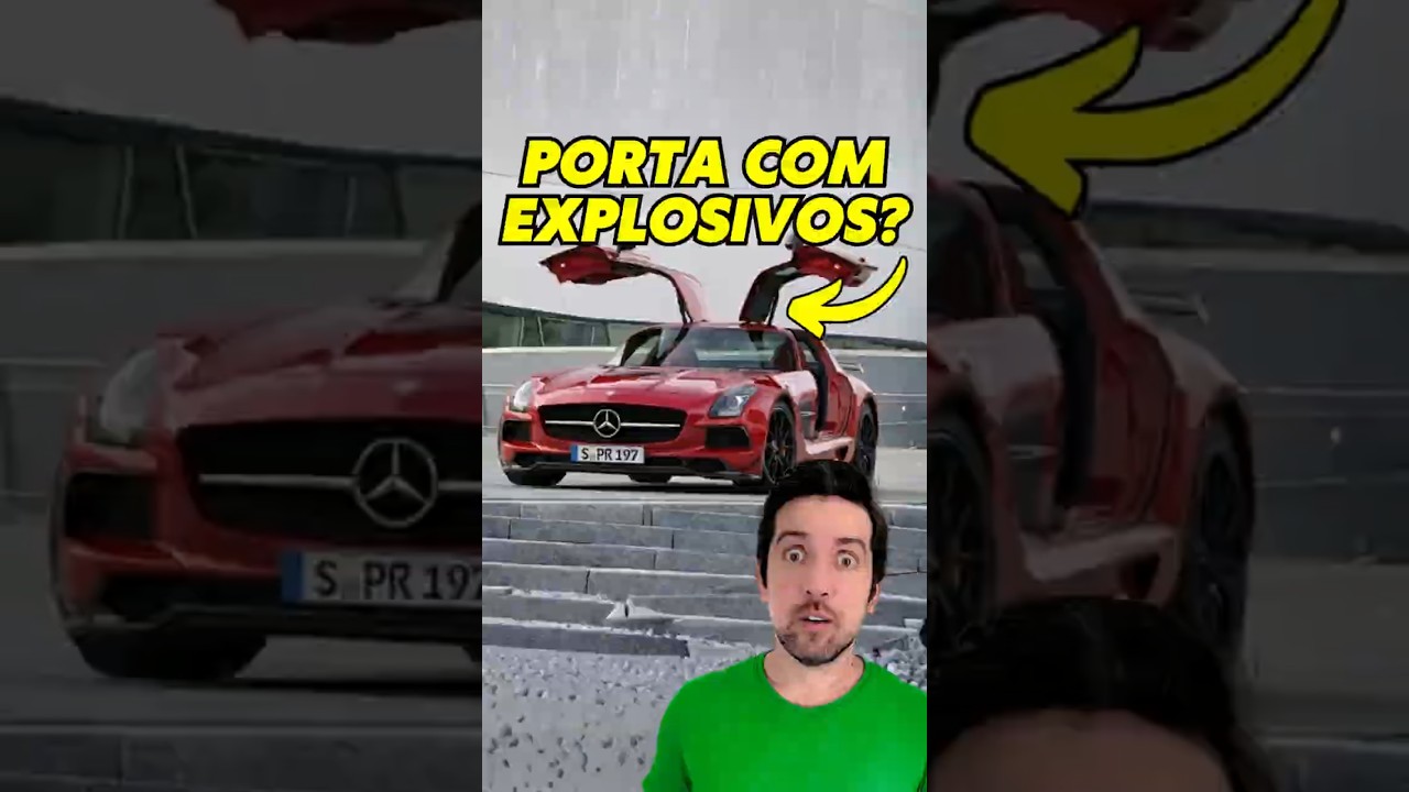 Por que a Mercedes coloca EXPLOSIVOS nas portas deste carro?