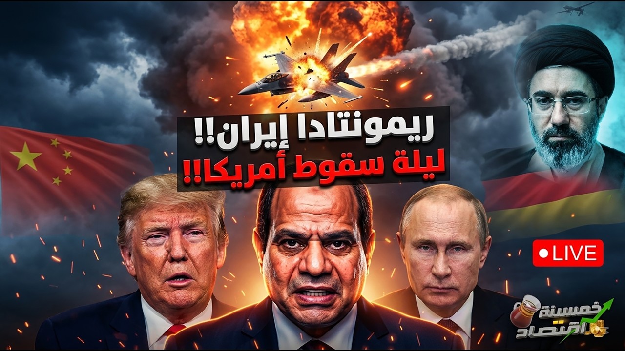 زلزال هرمز.إيران تطلب دعم مصر..ليلة سقوط أمريكا..مفاجأة بوتين تُشعل مصر..ألمانيا وصفقة مصر العظيمة!