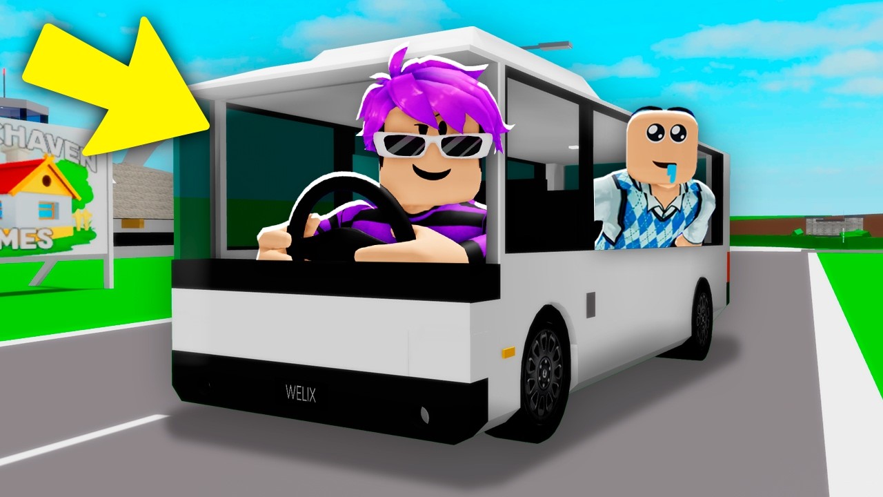 VIREI MOTORISTA DE ÔNIBUS no BROOKHAVEN RP