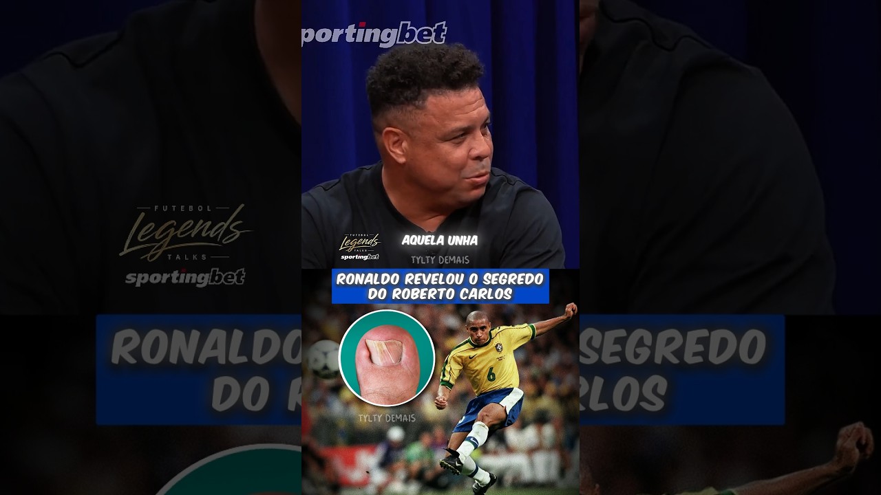 Ronaldo revelou o segredo do Roberto Carlos #lucastylty #FutebolLegends #robertocarlos #tyltycomp