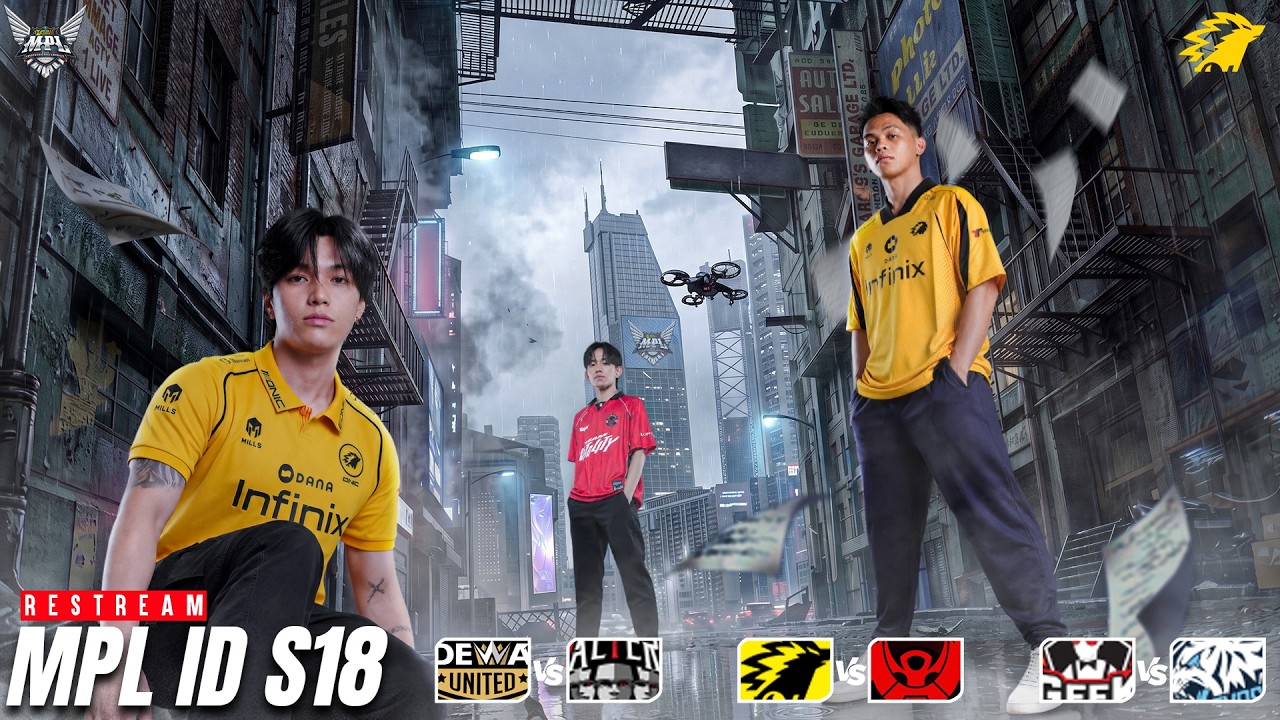 RESTREAM MPL INDONESIA S18 EVOS VS GEEK