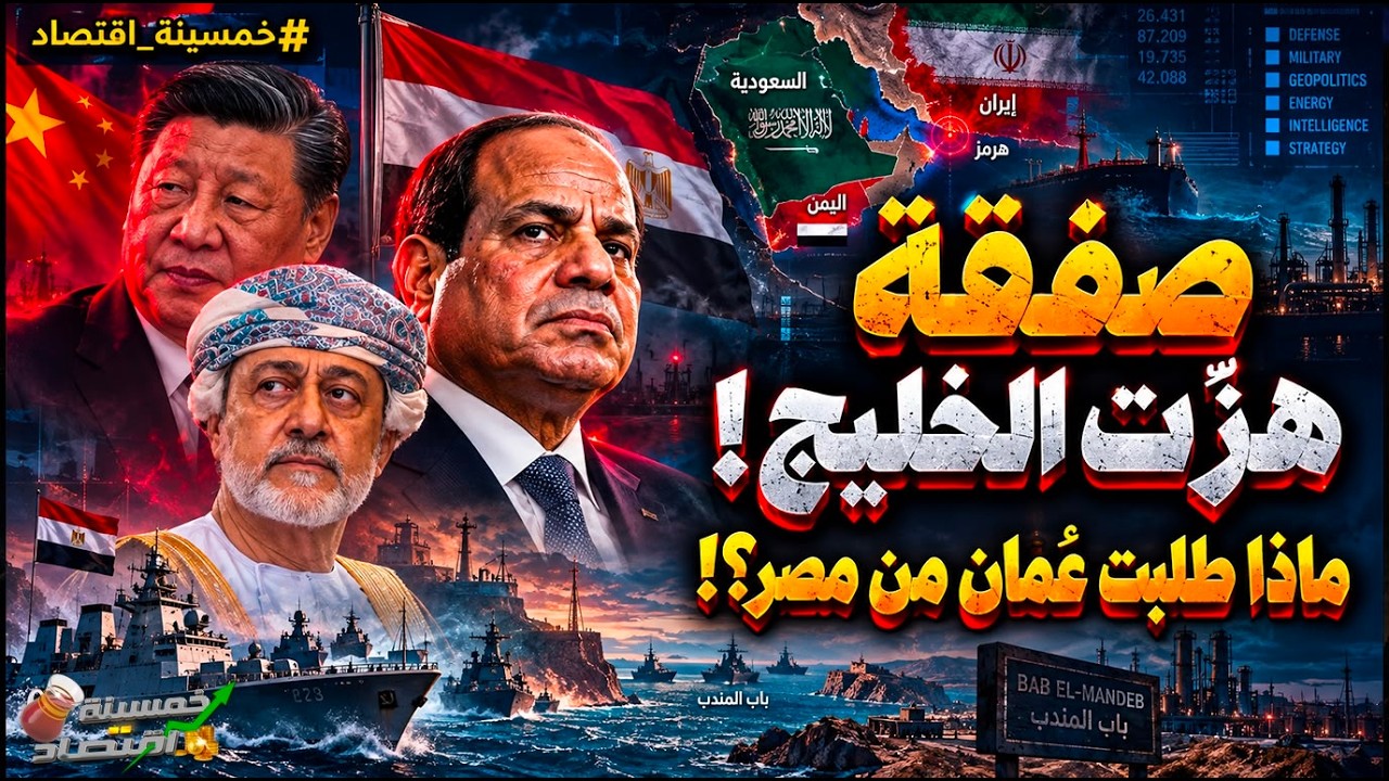 صفقة مصر التي هزّت الخليج! سلطان عُمان في مصر.. ماذا يخطط السيسي في الكواليس؟ مهمة ثقيلة!