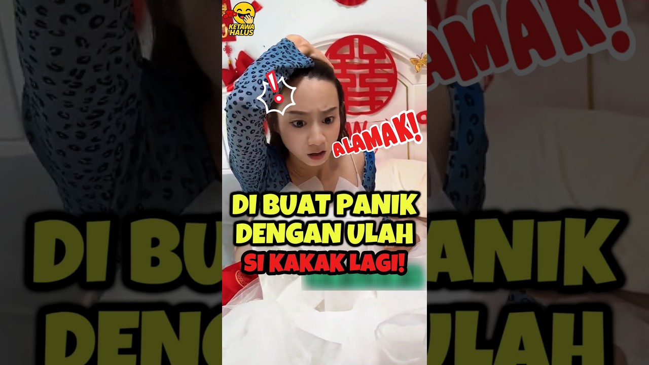Sampai Panik Dengan Ulah Si Kakak! #lucu #pranks #shorts