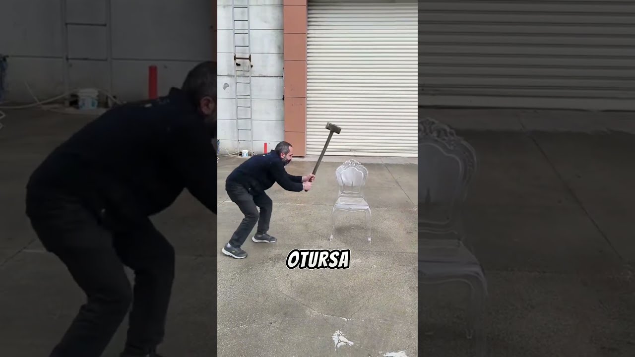 Bu Sandalyenin Dayanıklılığı İnanılmaz! 🚛🔥