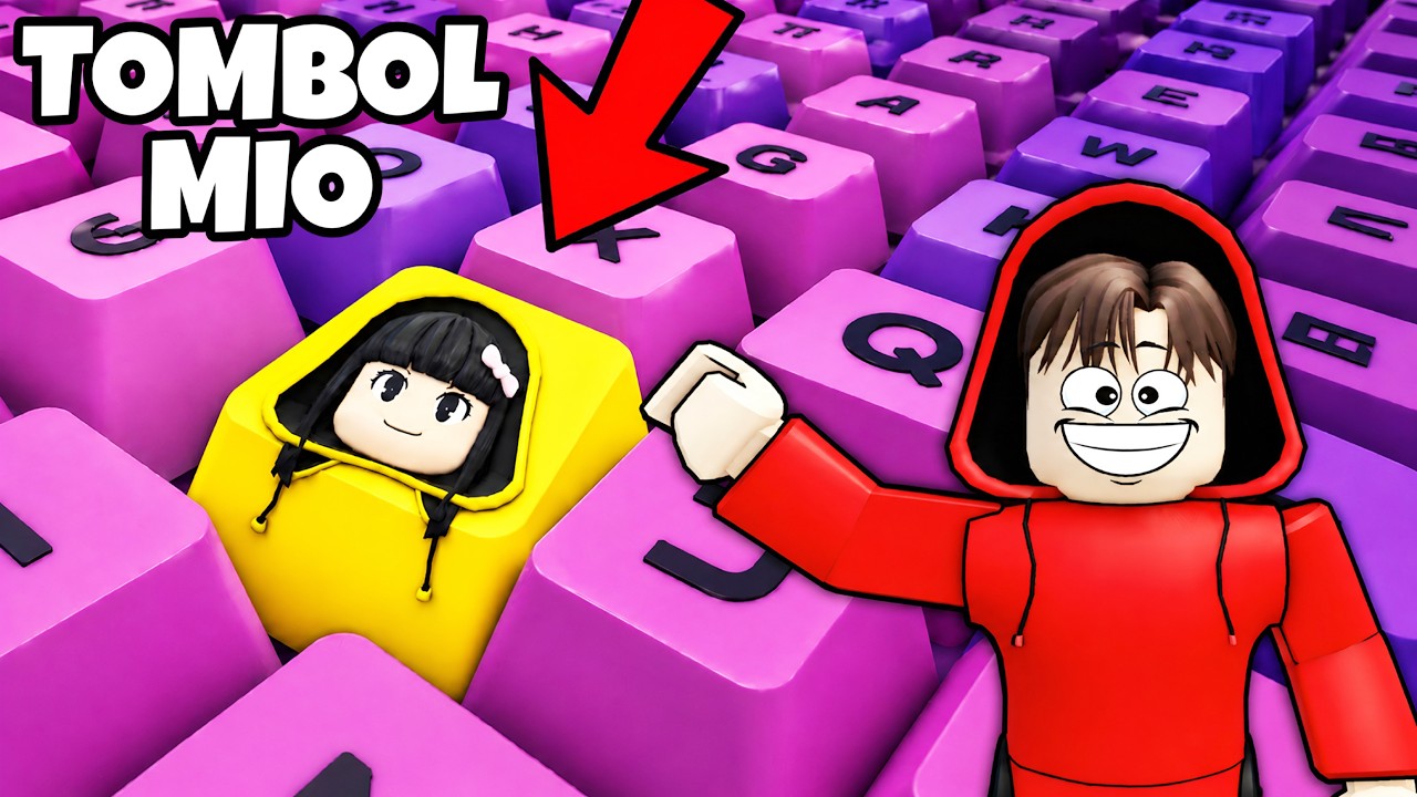 Yuta, Mio Dan Baby Celine Menemukan Tombol Mio Di Keyboard Speedrun || ROBLOX