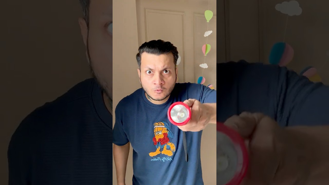 TORCH BALL 🔦⚾ #shorts #youtubeshorts #cricket #unboxing #ball #funny