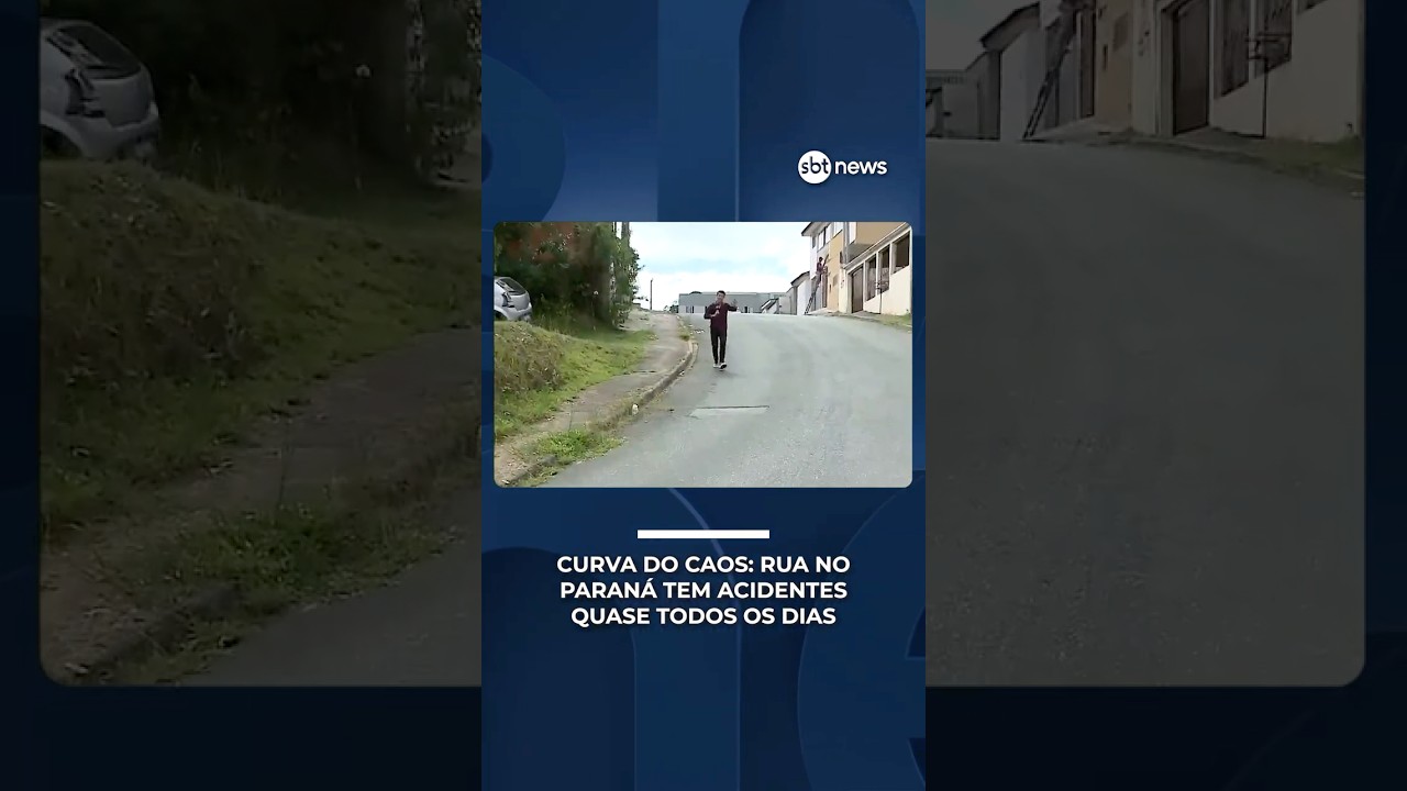 Curva perigosa concentra acidentes quase diários e assusta moradores no Paraná | #PrimeiroImpacto