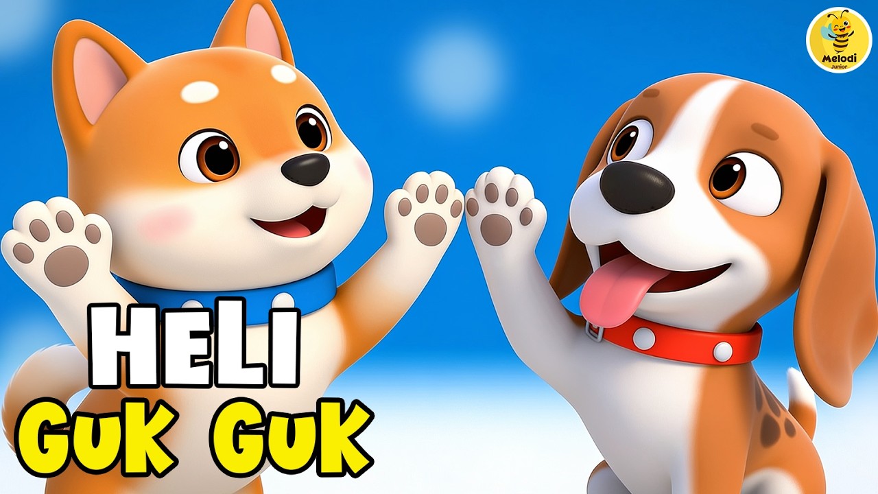 Lagu Anak Anak - Anjing Kecil ( Heli Guk Guk ) - Lagu Anak & Balita Terbaru Sangat Viral Terpopuler