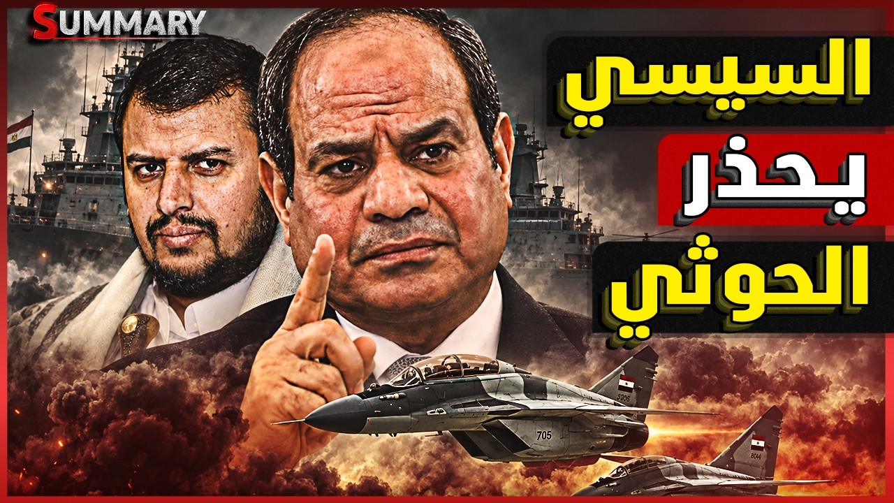مصر تطلق أول تحذير للحوثيين ..هل يعلن السيسي الحرب على الحوثي دعماً للسعودية بعد زيارة بن سلمان