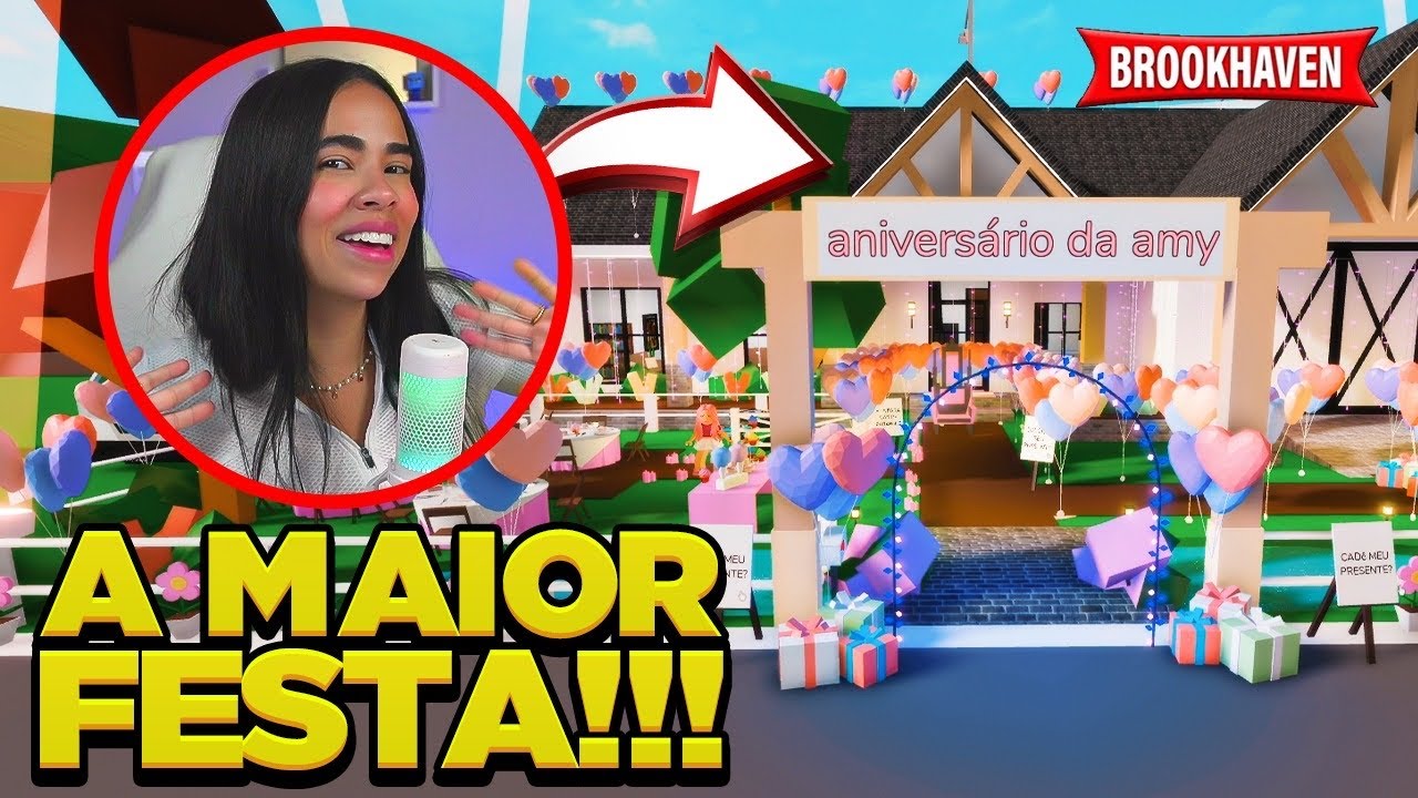 MINHA SUPER FESTA DE ANIVERSÁRIO EM BROOKHAVEN 