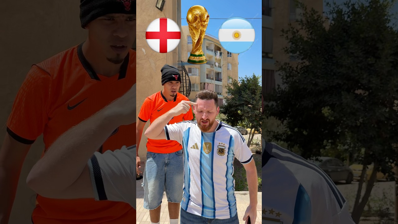 فان دايك امام ميسي يكسر كأس العالم ويتوقع فوز إنجلترا علي الأرجنتين وهتتصدم من ميسي😳🔥