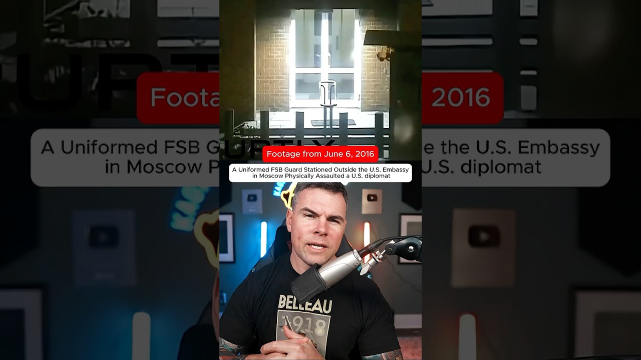 On June 6, 2016, A Uniformed FSB Guard in Moscow Physically Assaulted a U.S. diplomat #News - Published by Kagan Dunlap