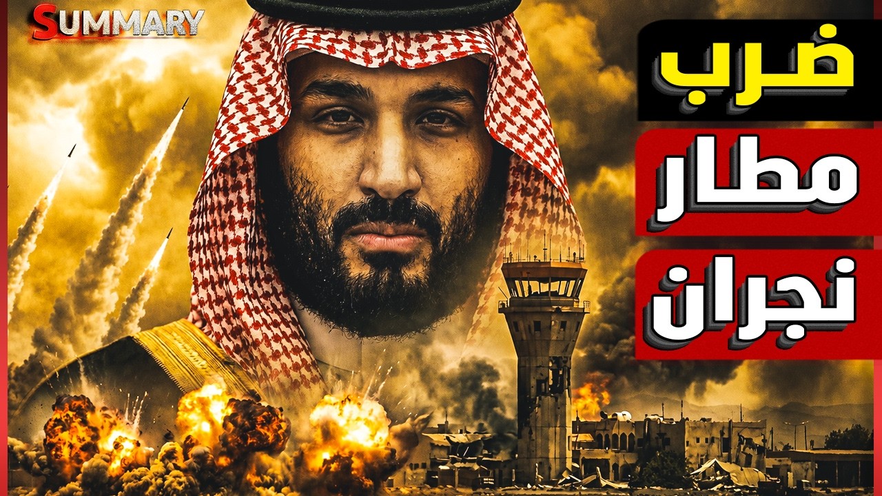 الحوثي يفاجئ بن سلمان باستهداف مطار نجران بمسيرة وإغراق سفينة نفط سعودية في باب المندب