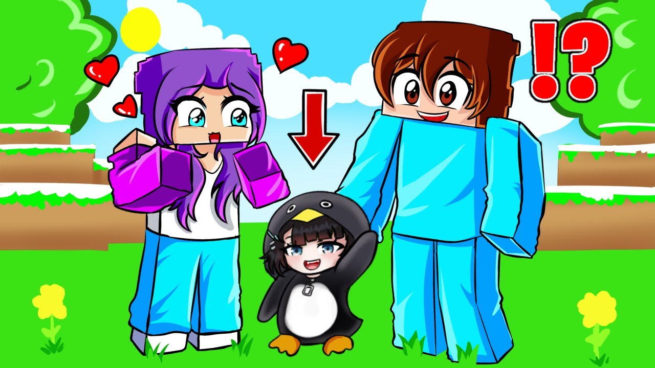 Minecraft'ta GUGUGAGA PENGUIN Evlat Edindim!