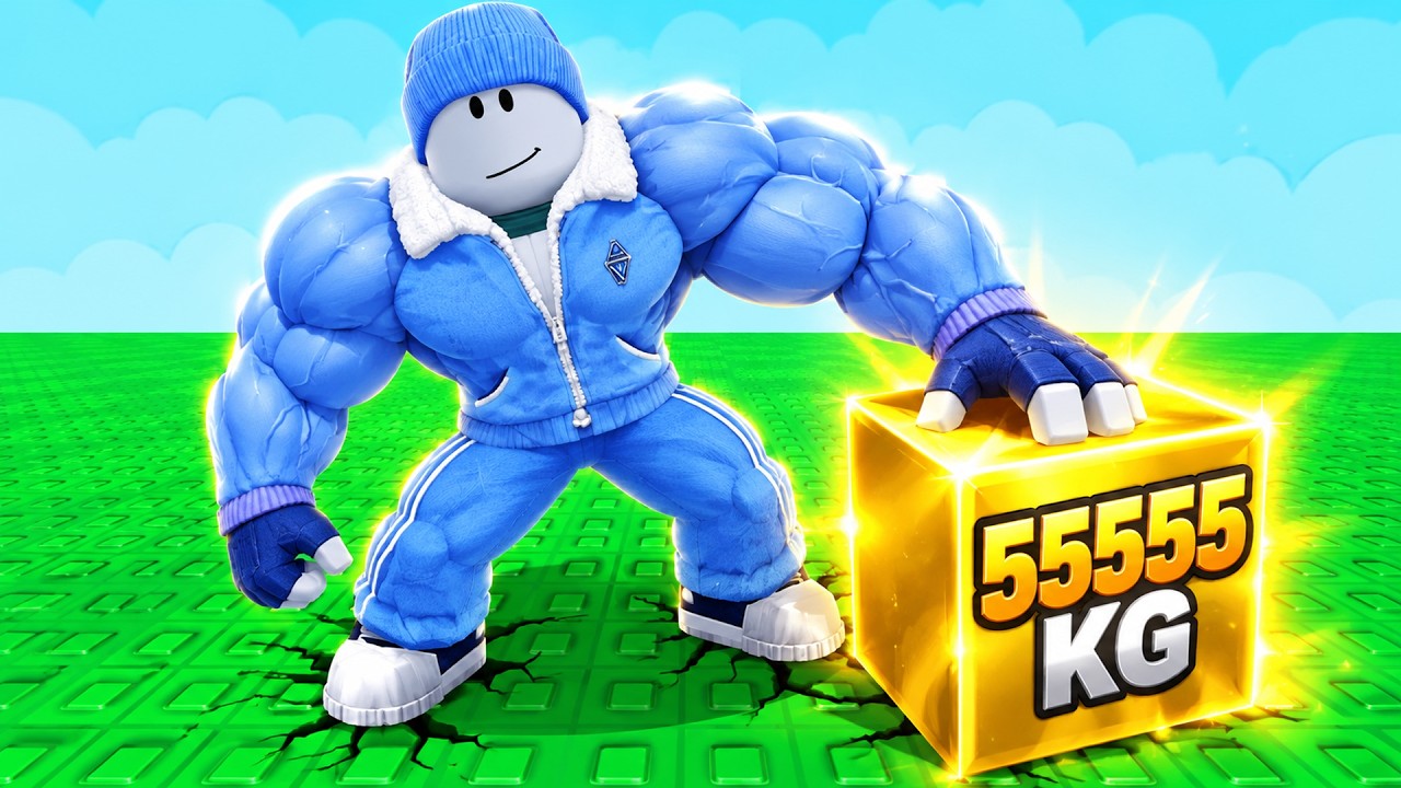 💪 رفعت أثقل مكعب في روبلوكس  😱 | LIFT A CUBE