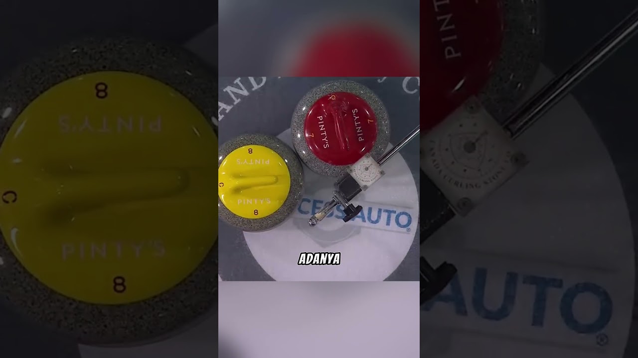Alat Canggih Saja Gagal Membedakannya: Momen Paling Langka di Curling #shorts