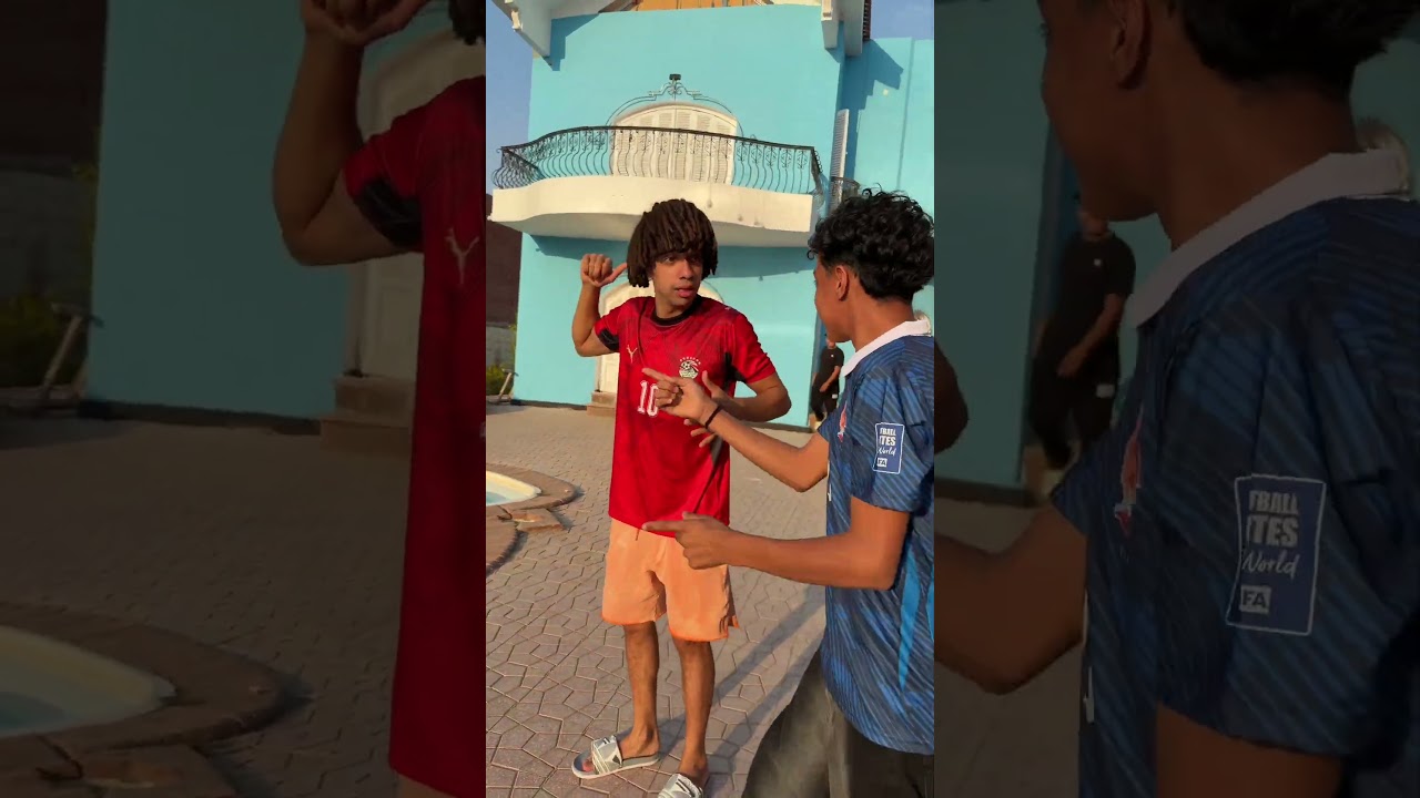 شوف عمر شاور وأحمد عملو أي في شبيه امبابي😱