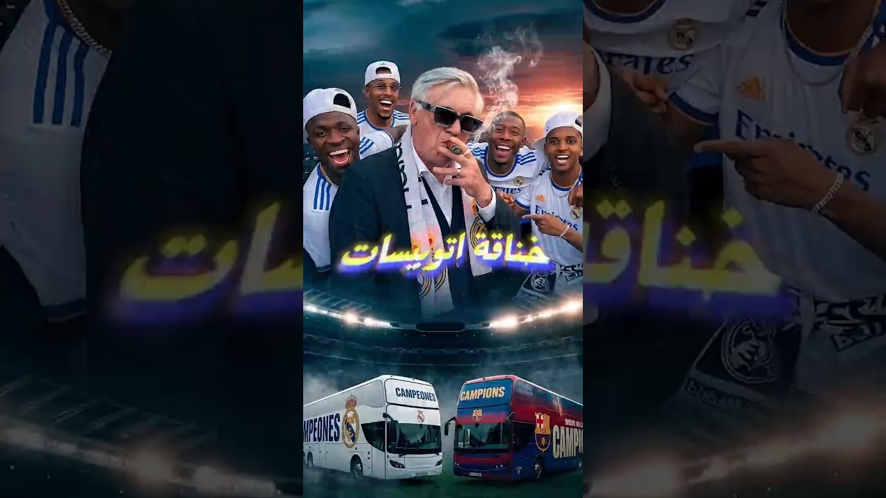 ليه احتفالات برشلونة دايماً فيها إهانة لريال مدريد؟ 😳🔥