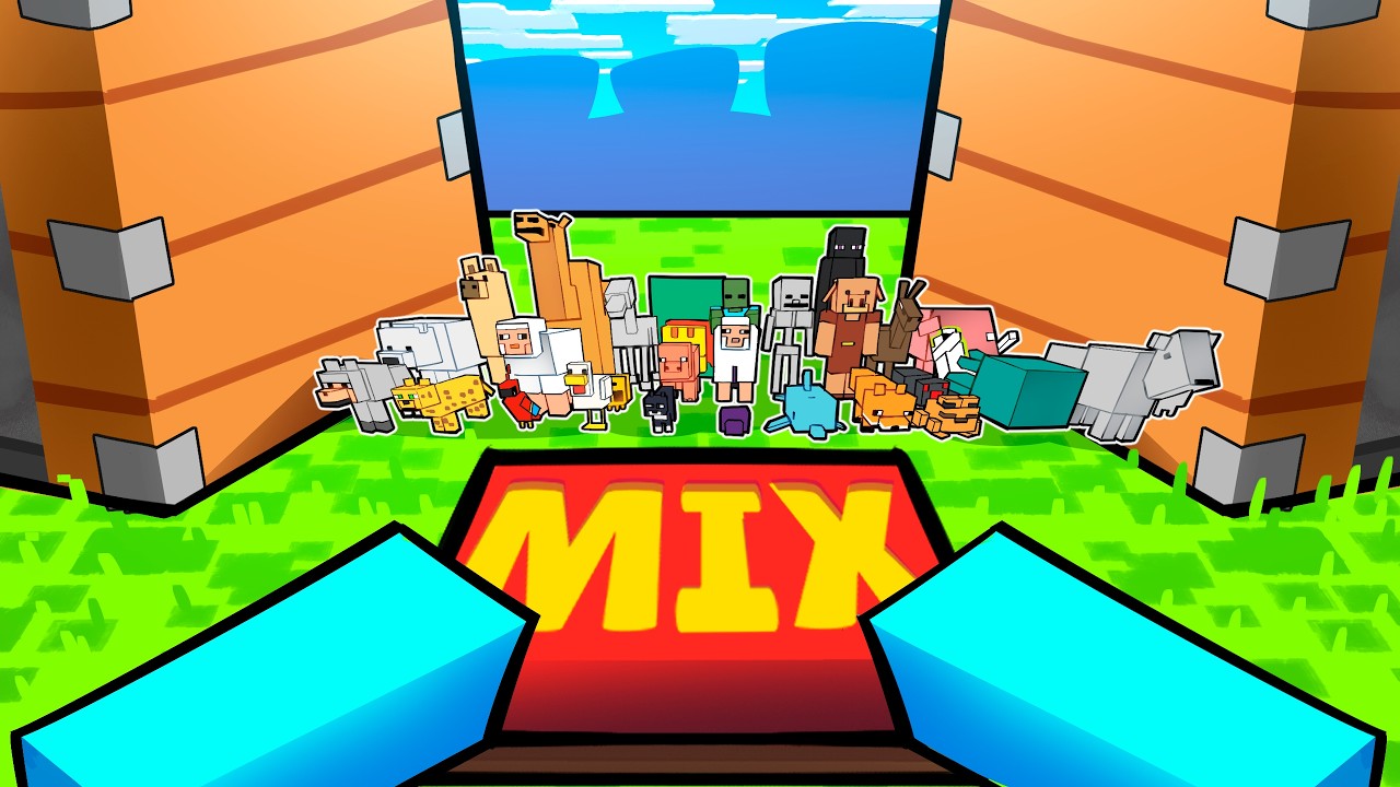 E se eu JUNTAR todos os MOBS em 1?