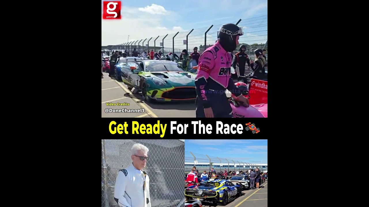 Get Ready For The Race💥..Thala Ajith at Michelin Le Mans Cup race track🔥