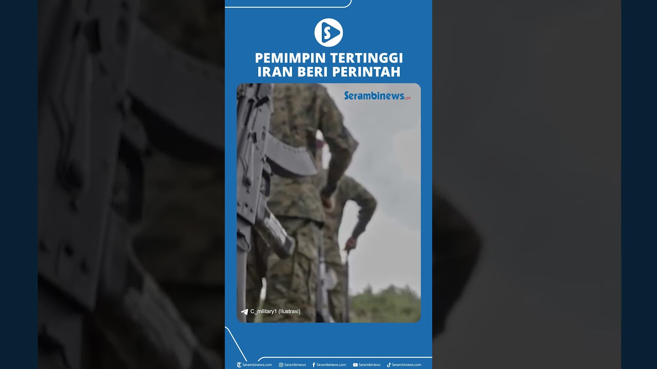 Pemimpin Tertinggi Iran Beri Perintah