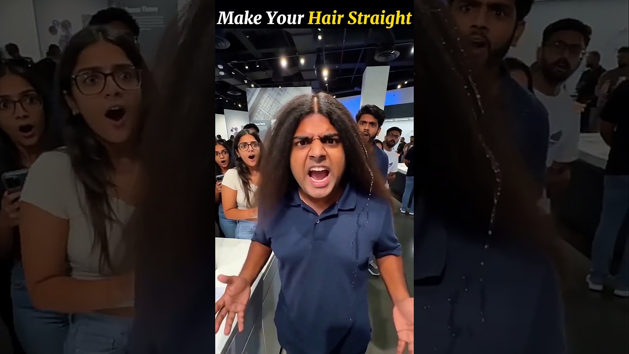 Get Salon-Straight Hair at Home! 💇‍♀️