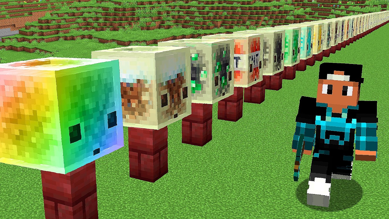 COLETEI TODOS CUBOS DE ENXOFRE DO MINECRAFT