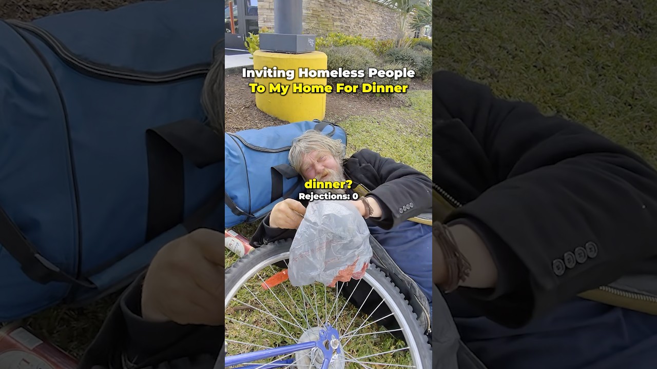 Inviting Homeless People To My Home For Dinner - Published by yairbmotivation