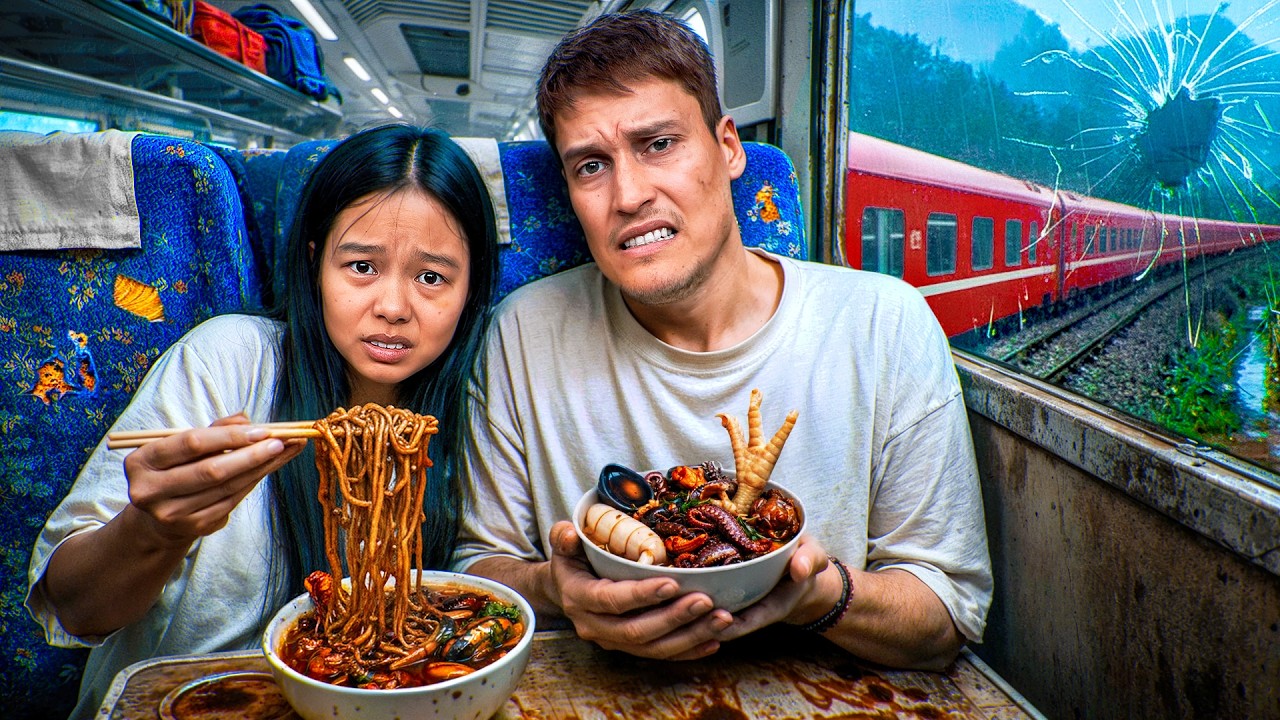 24 часа в ХУДШЕМ ПОЕЗДЕ в Китае! Что внутри?