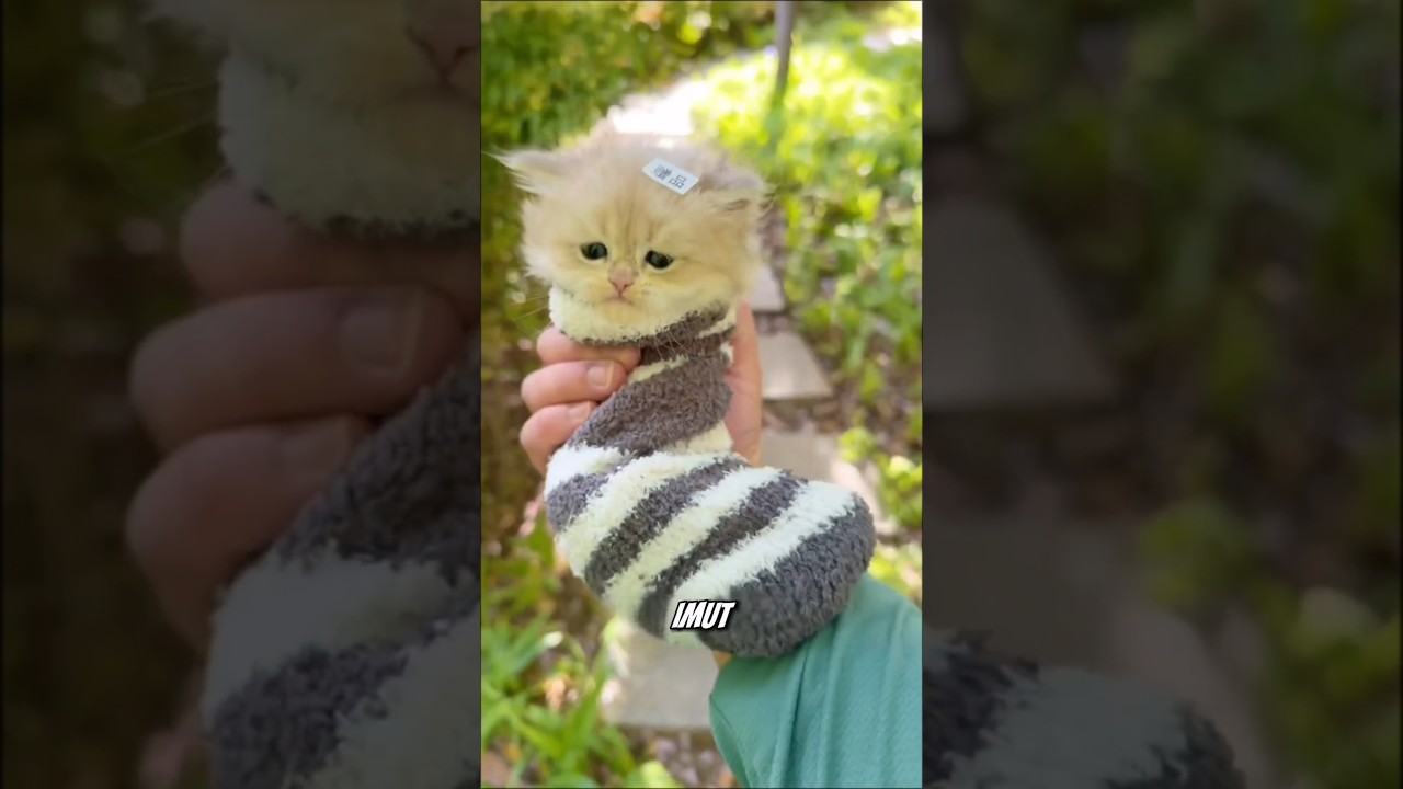 Cewek ini nemu kucing imut di jalan #shortviral