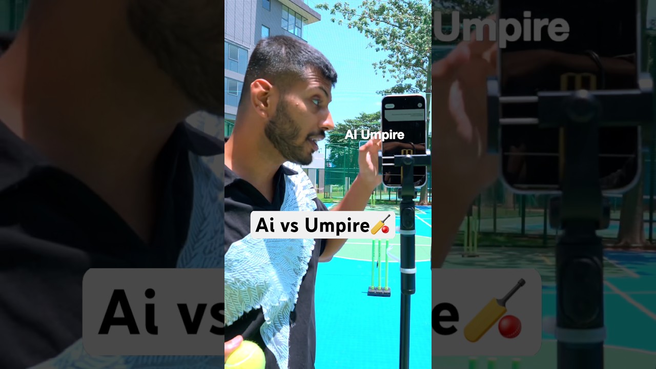 Ai vs Umpire🏏